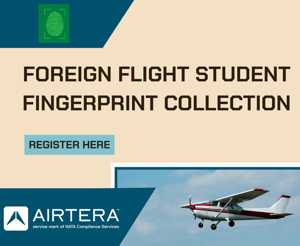 Foreign Flight Student Fingerprint Collection 